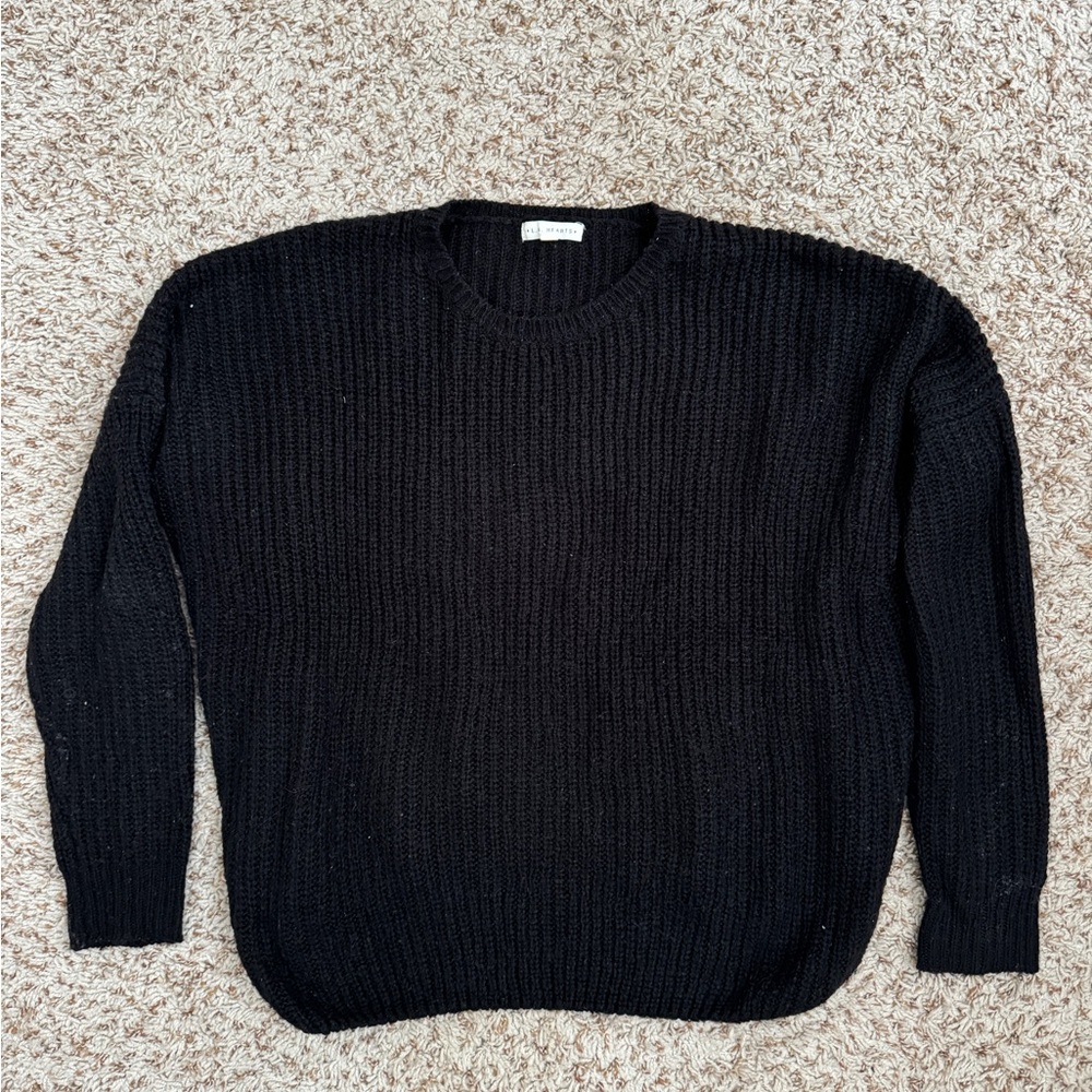 PacSun LA Hearts Black Sweater